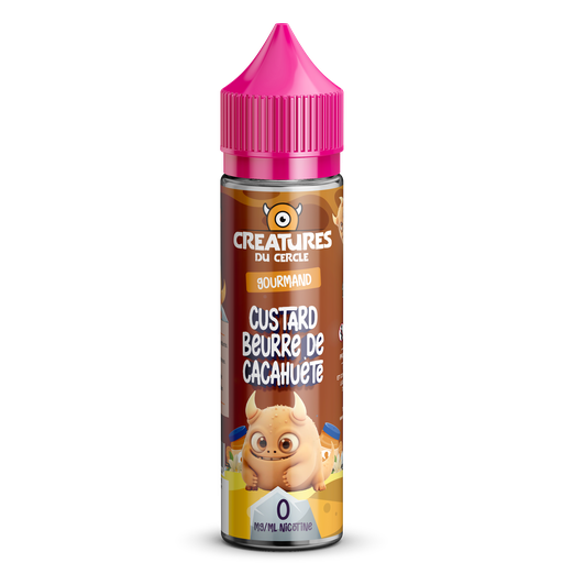 CREATURES DU CERCLE CUSTARD BEURRE DE CACAHUETE 50ML