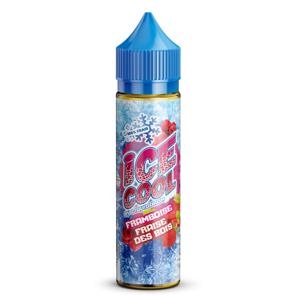 ICE COOL FRAMBOISE FRAISE DES BOIS 50ML
