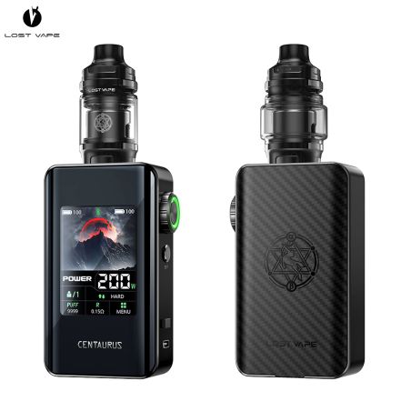 KIT CENTAURUS BT200 LOST VAPE BLACK CARBON
