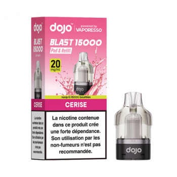 CARTOUCHE DOJO BLAST 15K VAPORESSO CERISE 20MG