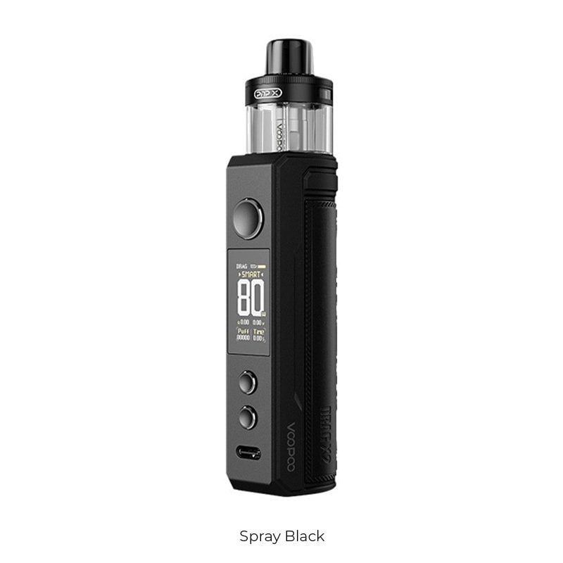 DRAG X2 VOOPOO SPRAY BLACK
