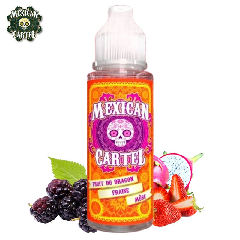 MEXICAN CARTEL FRUIT DU DRAGON FRAISE MURE 100ML