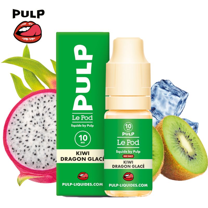 PULP NIC SALT KIWI DRAGON GLACE 10ML