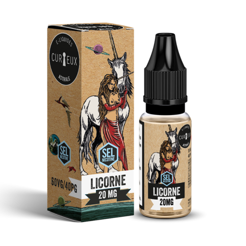 CURIEUX NIC SALT LICORNE 10ML