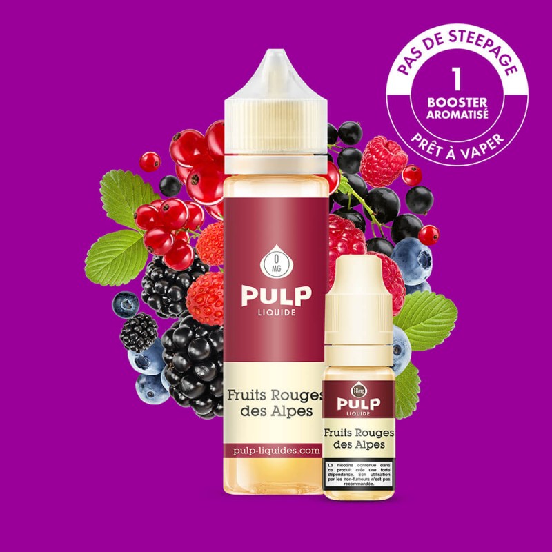 PULP FRUITS ROUGES DES ALPES 50ML
