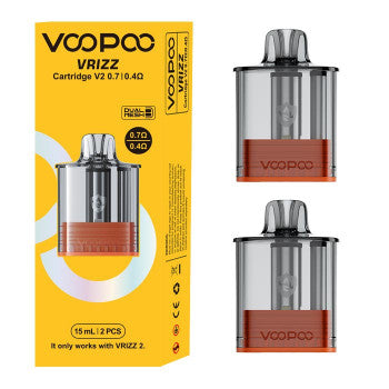 Boite cartouches Vrizz v2 Voopoo 0.4/0.7 x2