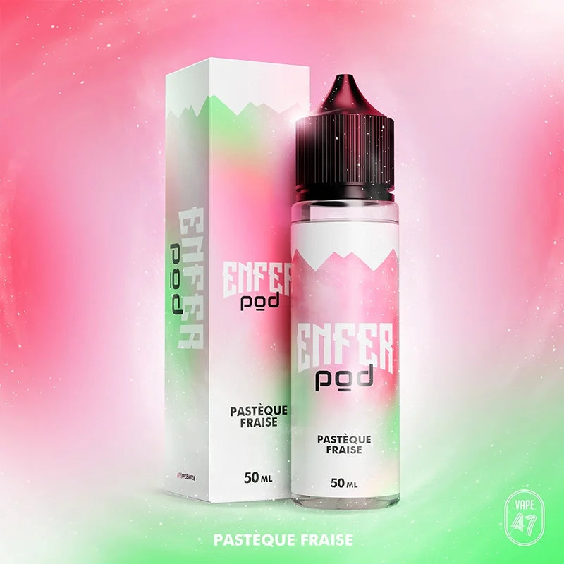 ENFER POD  PASTEQUE FRAISE 50ML