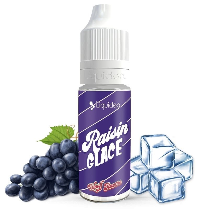 LIQUIDEO WPUFF RAISIN GLACE 10ML